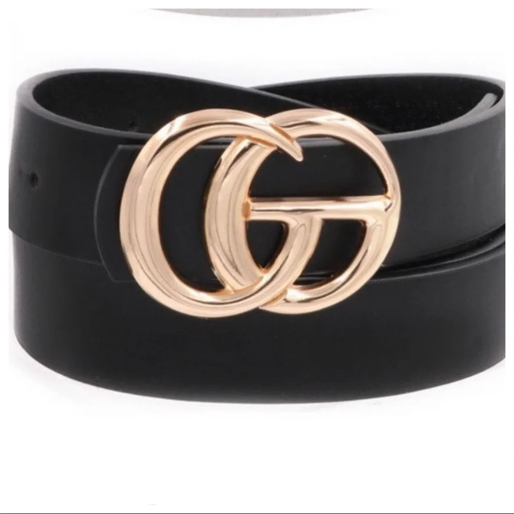Fabulous Faux Fur Metal Buckle Belt - Picture 4 of 4